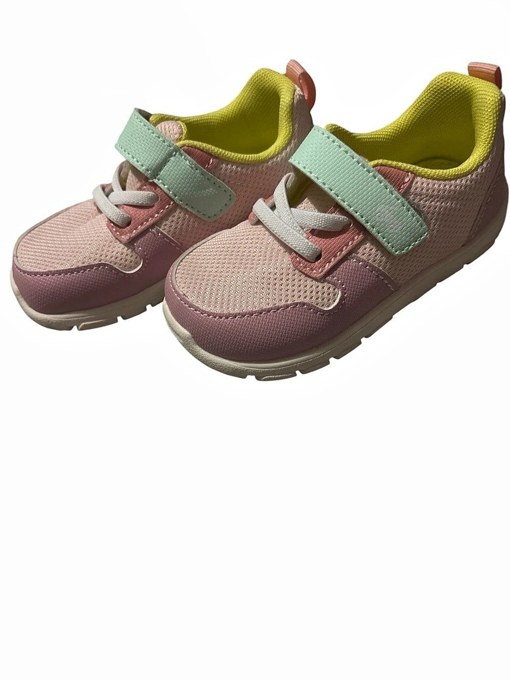 See Kai Run Stevie II Kids Sneakers in Pink & Green